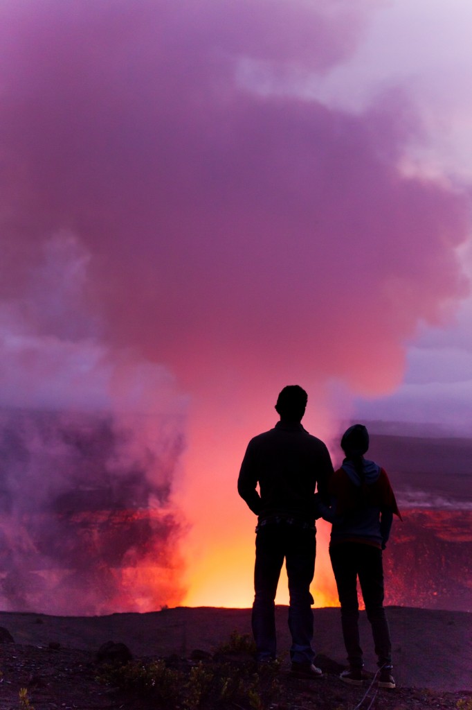 Halemaumau Crater Volcanoes Hawaii