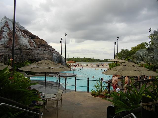 Volcano Pool at the Polynesian Resort