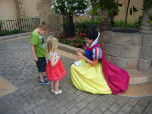 Snow White at Disney World