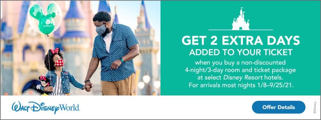 Walt Disney World Spring 2021 Discount